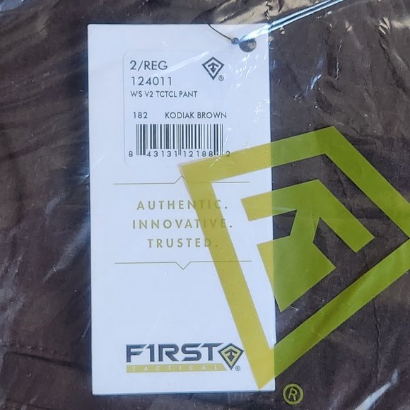 NWT First Tactical Women's V2 cargo pant size 2 police law EMS - Picture 3 of 6